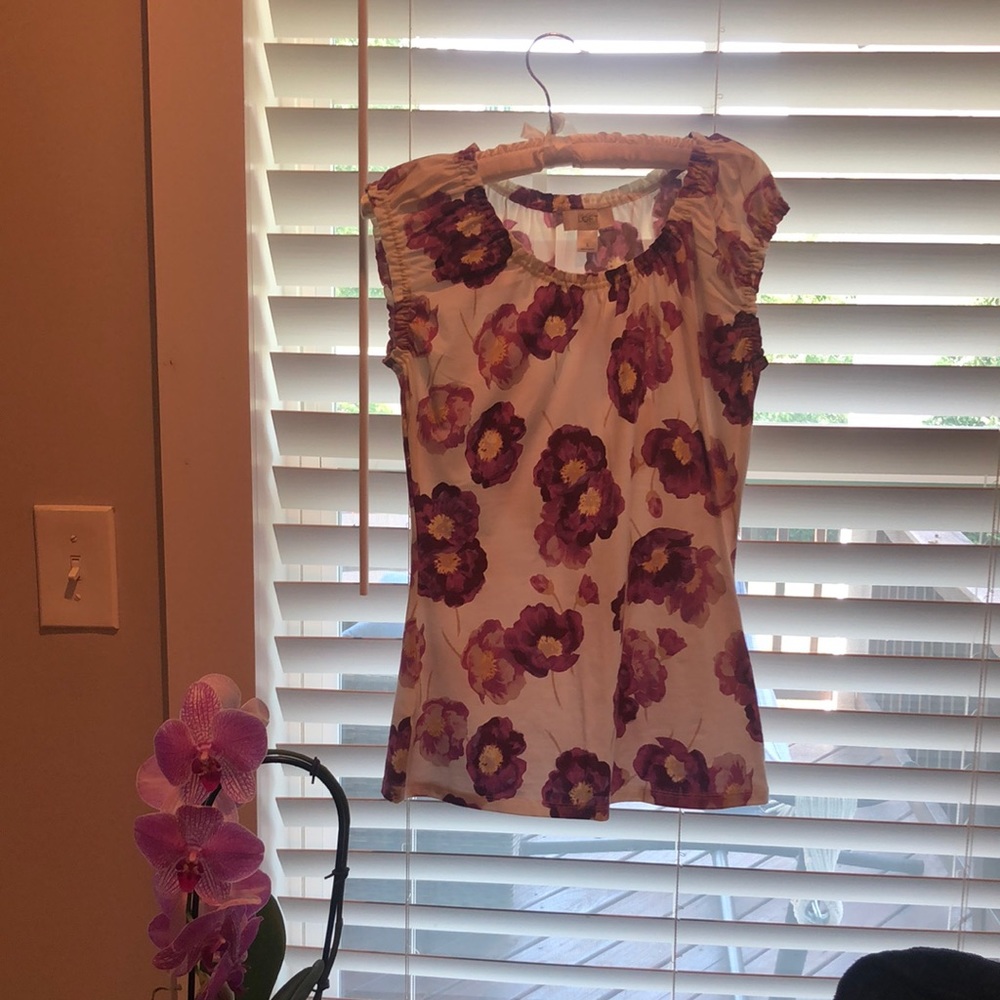 Loft floral shirt size S
